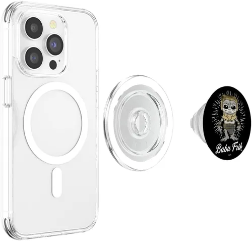 Miniatura 4 de Star Wars: The Rise Of Skywalker Babu Frik Cute Cartoon PopSockets MagSafe PopGrip para iPhone