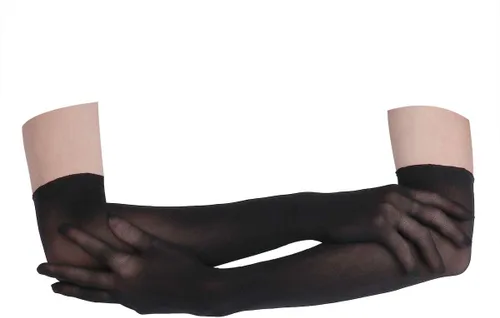 Miniatura 5 de ACSUSS Guantes largos de nailon para mujer con longitud del codo