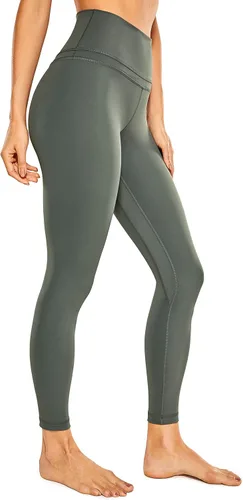 CRZ YOGA Leggings deportivos para mujer de la colección Naked Feeling, para entrenamiento, entrepierna de 25pulgadas y largo de 78, de cintura alta,