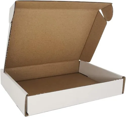 Miniatura 22 de Sobres corrugados de 5 x 5 x 2 pulgadas, paquete de 25, cajas de envío de cartón, color blanco (CM552-25)