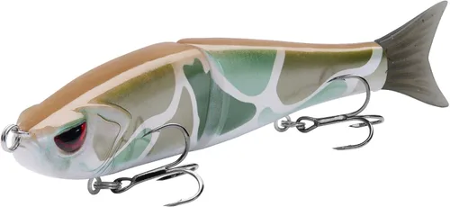 Miniatura 11 de Señuelos Bassdash SwimShad Glide articulados Swimbait Lubina Cachorro Salmón Trucha Almizclado Señuelo de Pesca Bajo Largemouth