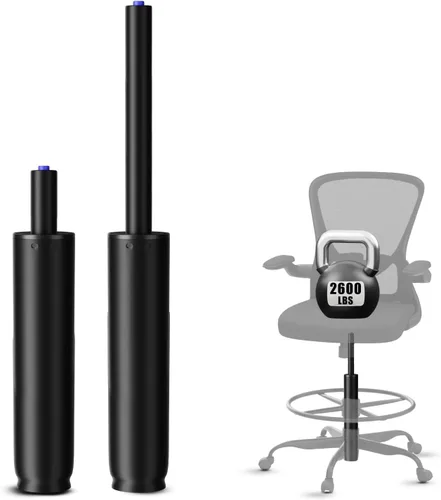 Miniatura 13 de Reemplazo del cilindro de elevación de gas para silla de oficina de 11 a 17 pulgadas, cilindro de silla alta de 5.5 pulgadas de carrera, pistón