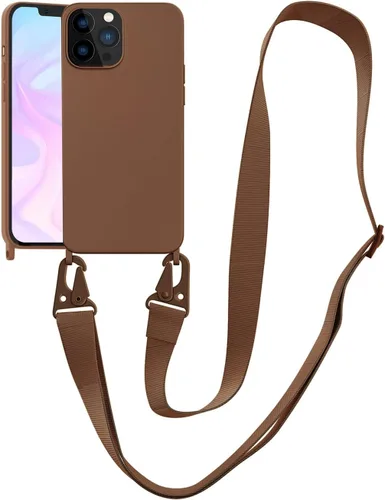 Miniatura 113 de Funda compatible con iPhone 13 con correa, funda cruzada para iPhone con cordón, ajustable, a prueba de golpes, protección contra caídas, funda