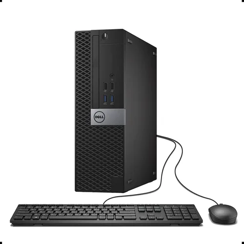 Dell Computadora de escritorio OptiPlex 7040, procesador Intel Core i7-6700 de hasta 4.0 GHz, 16 GB DDR4 RAM, SSD M.2 NVMe de 512 GB, Wi-Fi