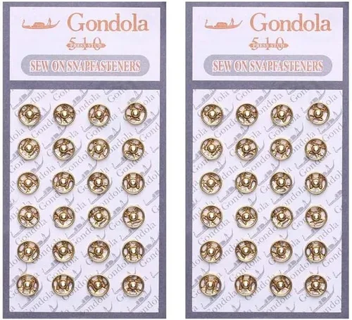 Miniatura 9 de 48 botones de cierre de metal, mini botones a presión para coser, botones de presión para ropa de muñeca, accesorios de costura para ropa