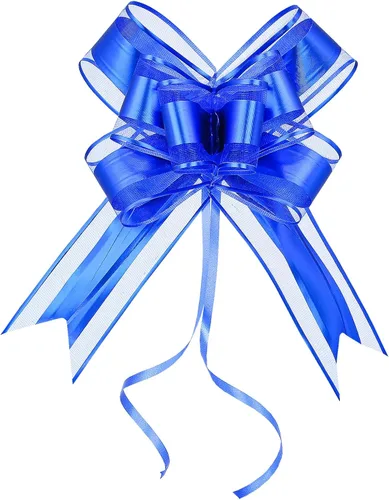 Miniatura 30 de Lazos para envolver regalos, 15 lazos de regalo grandes a granel para paquetes de regalos, cestas de regalo, Navidad, boda y decoración de fiestas
