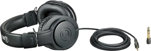 Miniatura 3 de Audio-Technica ATH-M20xBT Auriculares inalámbricos sobre la oreja, color negro