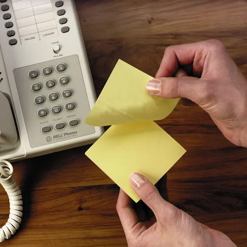 Miniatura 2 de Post-it Cubo de notas, verde, 1 bloc, 2.992 in x 2.992 in, 450 hojas, 100% PEFC, notas extra adhesivas para paredes, monitores y nevera