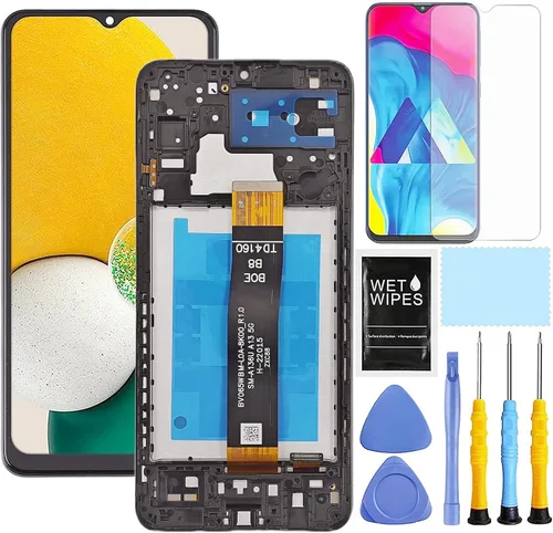 para Samsung Galaxy A13 5G pantalla de reemplazo con marco para Samsung a13 a136u Kit de reemplazo de pantalla s136dl a136a a136w pantalla LCD