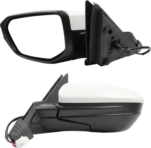 Miniatura 11 de Dasbecan Espejo Lateral Izquierdo del Conductor Compatible con Honda Civic 2016-2021 Cristal de Vidrio con Calefacción Manual Plegable Montaje