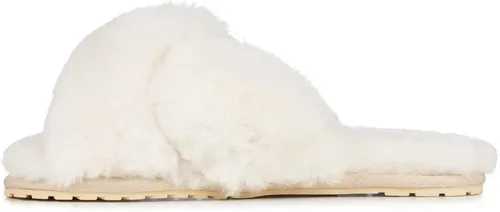 Miniatura 5 de EMU Australia Mayberry Crystal - Pantuflas de piel de oveja para mujer, talla 6, Natural