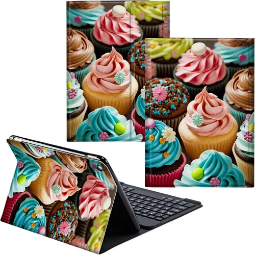 Miniatura 14 de Funda para Samsung Galaxy Tab S6 Lite 2022/2020 Teclado inalámbrico desmontable y cubierta de cuero PU Funda protectora para tableta para Samsung