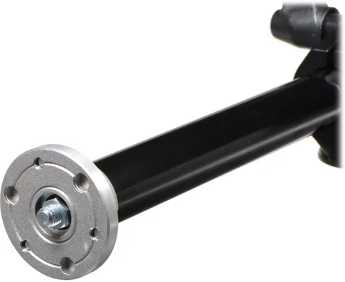 Miniatura 3 de Manfrotto 131DB Brazo de reproducción de 23.6" con accesorio de doble cámara, color negro