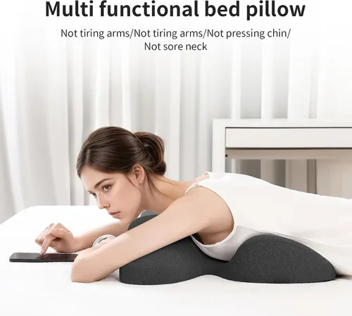 Miniatura 4 de Almohada Prona para Masaje, una Almohada de Soporte para el Pecho y la Cara para Dormir, es Adecuada para Masaje, SPA y Sueño. Viene con una Funda