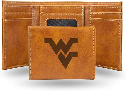 Miniatura 126 de NCAA Rico Industries - Billetera triple grabada con láser, con grabado láser, accesorio para hombre