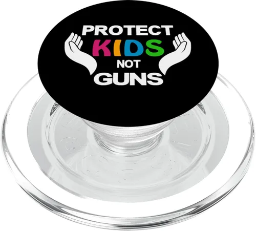 Miniatura 7 de Protege a los niños, no las armas, protege a los niños, detenga la violencia con armas PopSockets intercambiables PopGrip