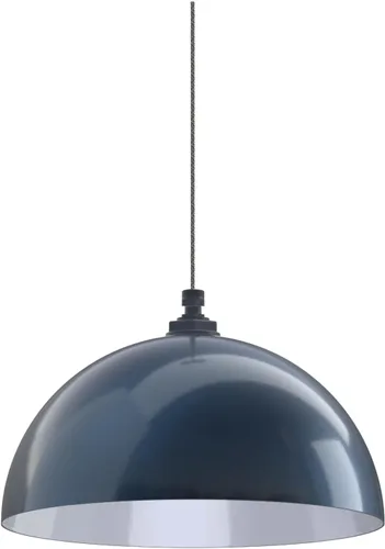 Miniatura 106 de Steel Lighting Co. Brentwood - Lámpara colgante Montada en el techo Cúpula redonda de 14 pulgadas Estilo moderno contemporáneo de granja