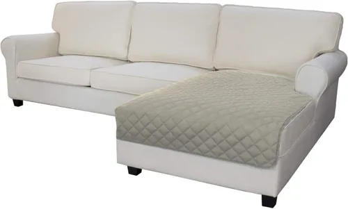 Miniatura 8 de Easy-Going - Fundas para sofá seccional en forma de "L" para perros, funda reversible para sofá, funda para chaise longue, protector de muebles