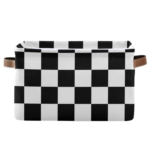 Miniatura 35 de Emelivor ABC - Contenedor de almacenamiento plegable con asa rectangular impermeable ABC Dinosaurios cesta para almacenamiento cubo organizador