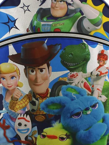 Miniatura 5 de Disney Toy Story 4 - Mochila escolar para niña (16.0 in), color azul