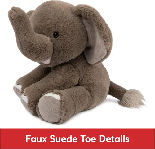 Miniatura 6 de GUND Peluche Chai Elefante, animal de peluche prémium para edades de 1 año en adelante, gris, 10 pulgadas