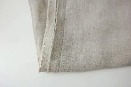Miniatura 6 de Tela negra de lino 100% de peso medio torcido, versátil para manualidades y decoración del hogar, material sostenible y ecológico, ideal