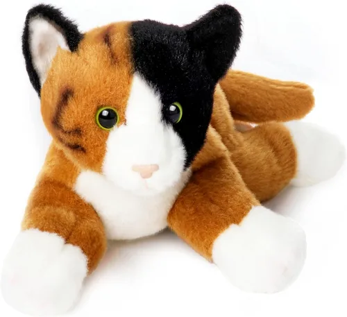 Miniatura 11 de Bearington Jinx Gato Negro de Peluche - Animal de Peluche de Gato Realista de 15" con Pelaje Suave y Detalles Realistas para Niños Pequeños