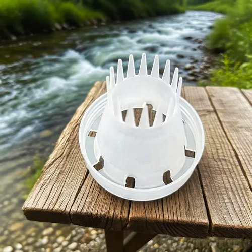Miniatura 6 de Trampa para pececillos para exteriores y acuarios: botella pequeña de plástico transparente para peces, ideal para actividades al aire libre entre