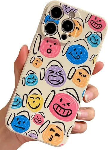 Miniatura 47 de Bonita funda para teléfono compatible con iPhone 13 Pro Max, fundas de silicona líquida, diseño femenino de caricaturas, goma de gel suave de negro