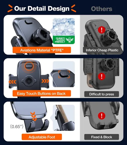 Miniatura 4 de TORRAS - Soporte para teléfono móvil 3 en 1, compatible con iPhone 12 11 Pro Max SE XS XR 8 Plus Galaxy S20 Note 20 Ultra