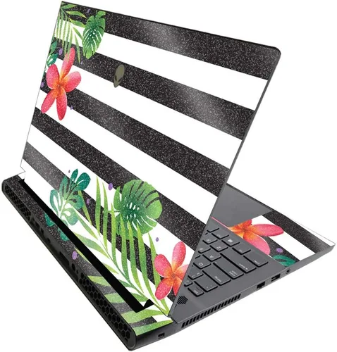 Miniatura 538 de MightySkins - Skin brillante con purpurina para Alienware M17 R3 (2020) y M17 R4 (2021) - Diversión de los años 90 Acabado duradero con purpurina