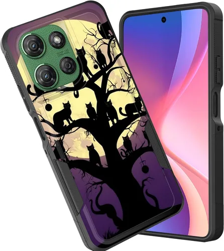 Miniatura 34 de Funda protectora para Motorola Moto G Stylus 5G 2025/Moto G Stylus 5G 2026, funda protectora híbrida de doble capa resistente a prueba de golpes