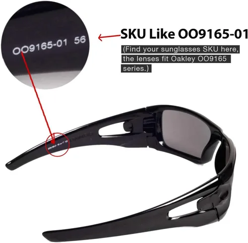 Miniatura 3 de Walleva Lentes de repuesto para lentes de sol Oakley Crankcase, múltiples opciones disponibles