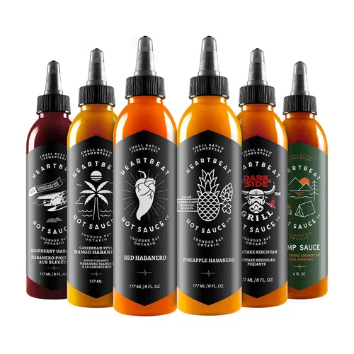 Miniatura 7 de Heartbeat - Salsa picante de arándanos, habanero de arándanos, 6 onzas, paquete de 6 unidades, lote pequeño y hecho a mano con arándanos reales