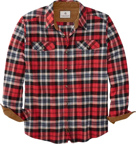 Miniatura 34 de Legendary Whitetails - Camisa de franela para hombre de manga larga con botones, ajuste relajado