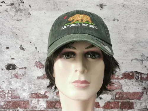 Miniatura 5 de Hepandy Embroidered California Bear Baseball Hats