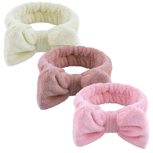 WSYUB - Diademas de spa, diademas de maquillaje, diadema con moño para lavarse la cara, diademas para el cuidado de la piel para mujeres, diademas