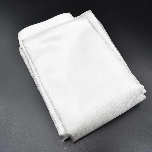 Miniatura 4 de MTYIQS Paño de fibra de vidrio Tejido liso Tela de fibra de vidrio 0.85oz 0.001 in Fibra de vidrio Mat Material Roll Tela tejida blanca para placa