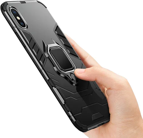 Miniatura 7 de Funda para Xiaomi Redmi Note 11/Note 11S (no 5G) con protector de pantalla de vidrio templado híbrido resistente Armadura protectora con soporte