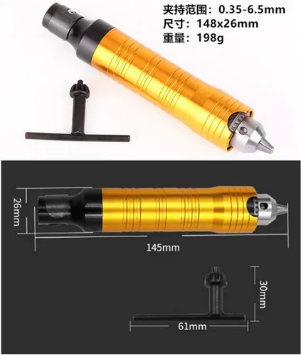 Miniatura 5 de Accesorio adaptador de eje flexible de 1/8 pies (0.125 in), portabrocas de extensión de taladro flexible para Dremel y herramienta de amoladora