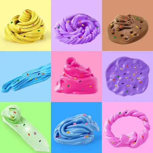 Miniatura 2 de Paquete de 50 unidades de slime de mantequilla para niños, juguetes de limo para niños y niñas, juguete perfumado de bricolaje para recuerdos