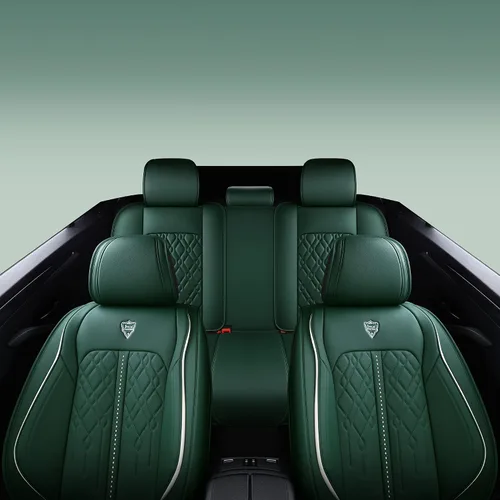 Funda de asiento para 5 asientos, ajuste universal para la mayoría de vehículos, sedán, SUV, camioneta, compatible para bolsas de aire protectores