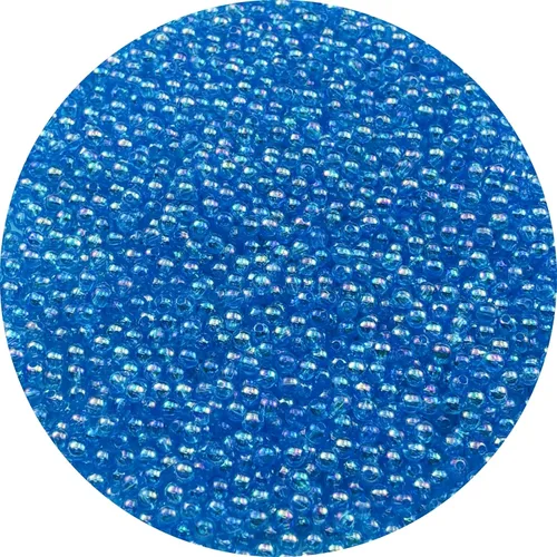 Miniatura 46 de 2000 cuentas redondas acrílicas de 0.157 pulgadas (0.157 in), cuentas espaciadoras de colores AB con agujero para bricolaje, pulseras, collares