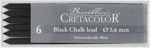 Miniatura 8 de Cretacolor Plomo de carbón, plomo de carbón, caja mediana de 6