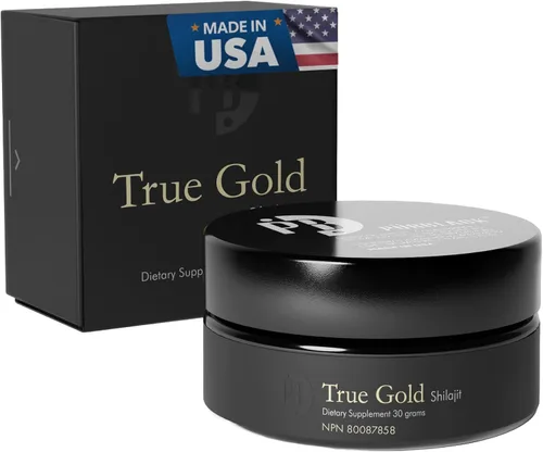 Miniatura 10 de Pürblack Resina viva Shilajit True Gold & Silver - Genuino, de alta eficiencia, 4ª generación Shilajit (tarro de 0.35 oz con escala de puera)