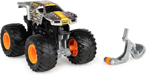 Miniatura 2 de Monster Jam 2021 Spin Master 1:64 Camión monstruo fundido a troquel con barra de ruedas: Legacy Trucks Max-D