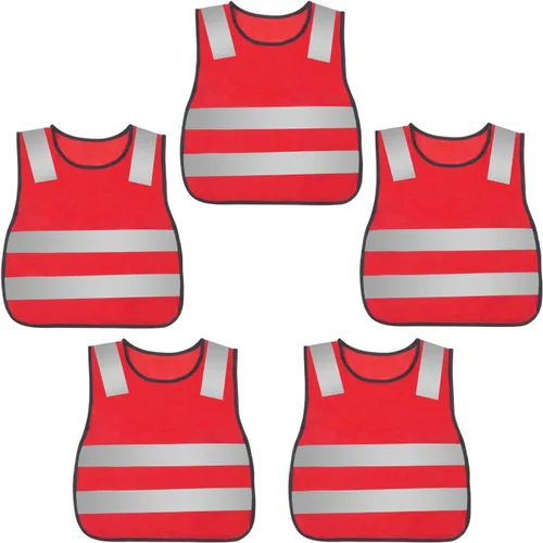Miniatura 17 de AIEOE Kids High Visibility Safety Vest Reflective Running Lightweight Traffic Walking Breathable Construction Vest