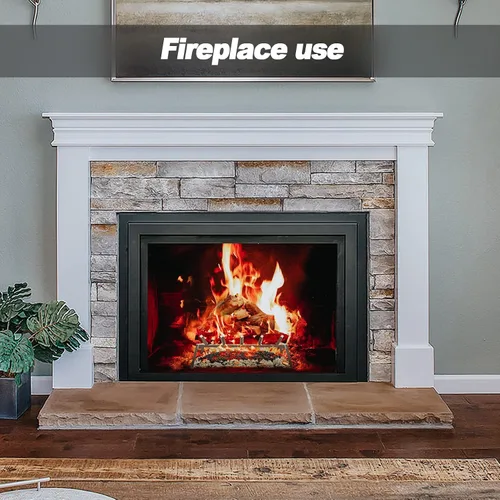 Miniatura 5 de Skyflame Gránulos de vermiculita negra para chimenea de gas, bolsa de 12 onzas