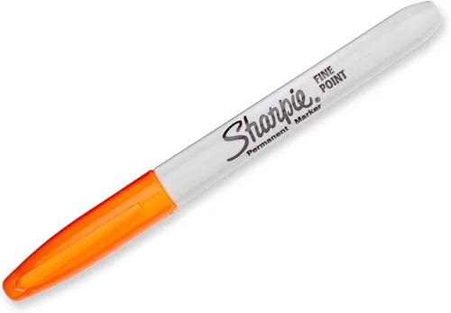 Miniatura 2 de Sharpie Marcadores permanentes, punta fina, azul, paquete de 2 (1765449)