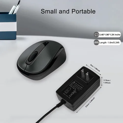 Miniatura 5 de Cargador de 12V 3A 2A compatible con Jumper Ezbook X3 X4 S4 2 3 3S 3L Pro EZpad 6 Pro HeroBook ubook AeroBook LapBook xidu Tour Pro 12.5 Trekstor